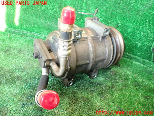 1UPJ-9231246025]ビッグホーン(UBS73GW)エアコンコンプレッサー 中古_3