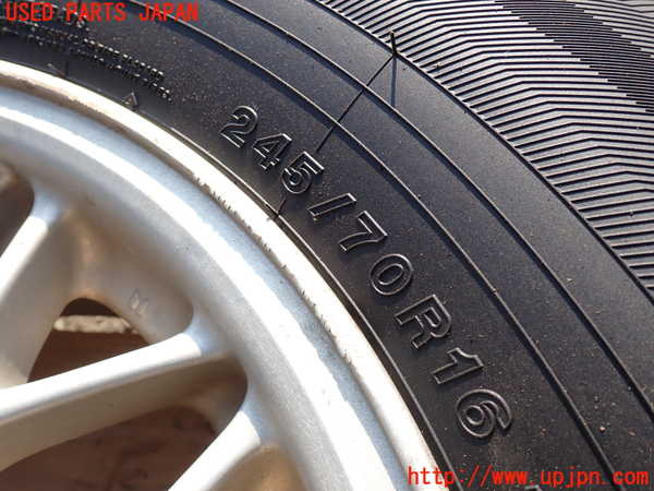 1UPJ-9231249033]ビッグホーン(UBS73GW)タイヤ　ホイール　1本③ 245/70R16 中古_2