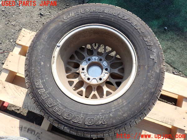 1UPJ-9231249033]ビッグホーン(UBS73GW)タイヤ　ホイール　1本③ 245/70R16 中古_4
