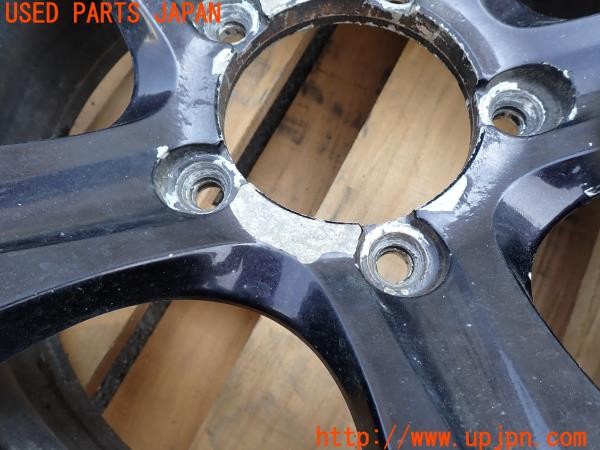 3UPJ=9231250916]三菱ジープ(J58)Weds ウェッズ KEELER ホイール 15×6JJ ±0 PCD139.7 5穴 4本 中古_2