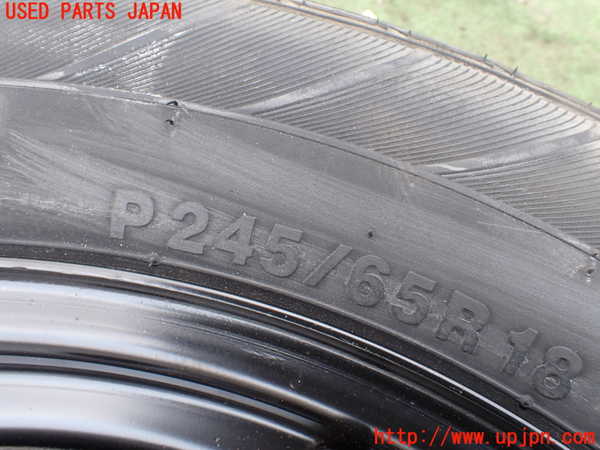 1UPJ-9231269041]ジープ・グランドチェロキー(WK36T)タイヤ　ホイール　1本① P245/65R18 (スペアタイヤ)中古_2