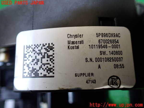 1UPJ-9231276720]マセラティ・クアトロポルテ(MQP30A)コンビネーションスイッチ 中古_4