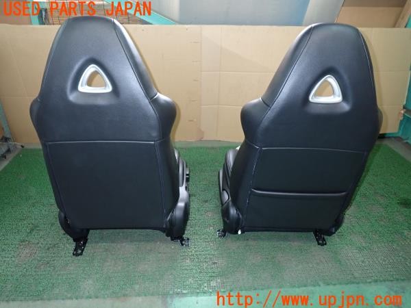 3UPJ=9231280609]RX-8(SE3P)前期 ロータリーエンジン40周年記念車 純正 フロントシート 運転席 助手席 本革&アルカンターラ 電動 中古_5