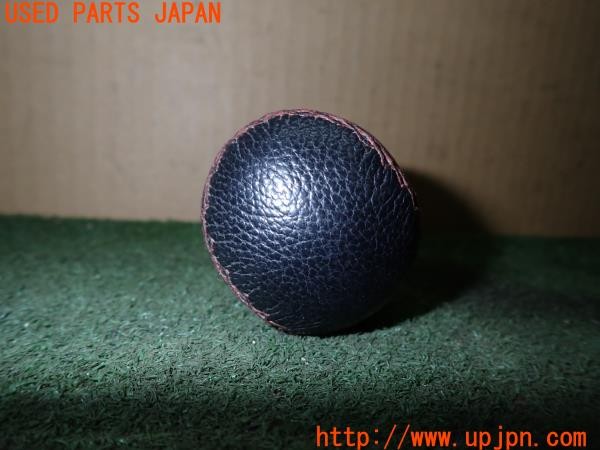 3UPJ=9231280614]RX-8(SE3P)前期 社外 シフトノブ 赤ステッチ 中古_3