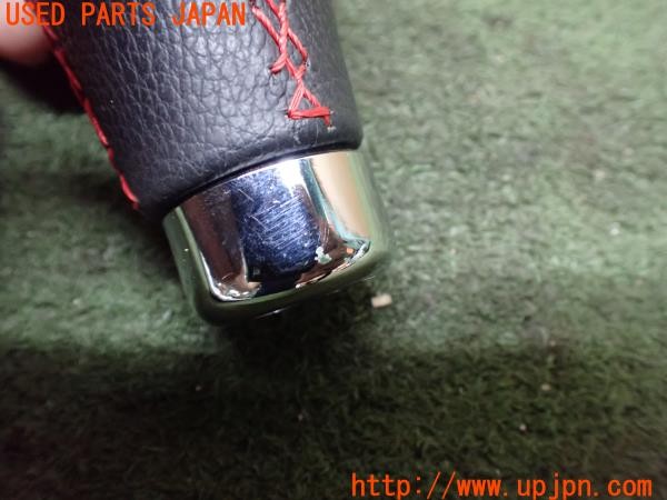 3UPJ=9231280614]RX-8(SE3P)前期 社外 シフトノブ 赤ステッチ 中古_5