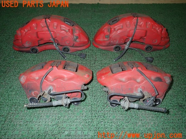 3UPJ=9231290301]ポルシェ カイエン ターボ(9PAM4851A 957型)純正 brembo ブレンボ キャリパー 1台分 中古_2