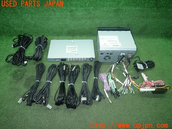 3UPJ=9231290504]ポルシェ カイエン ターボ(9PAM4851A 957型)Panasonic パナソニック CN-HDS945TD HDDナビ 2007年度版 中古_3