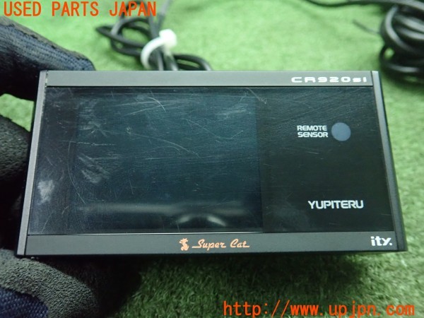 3UPJ=9231290575]ポルシェ カイエン ターボ(9PAM4851A 957型)Yupiteru ユピテル CR920si レーダー探知機 中古_3