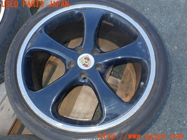 3UPJ=9231290923]ポルシェ カイエン ターボ(9PAM4851A 957型)TECHART テックアート FORMULA ホイール 22×10J +55 PCD130 5穴 4本 中古_2