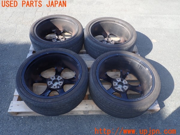 3UPJ=9231290923]ポルシェ カイエン ターボ(9PAM4851A 957型)TECHART テックアート FORMULA ホイール 22×10J +55 PCD130 5穴 4本 中古_5