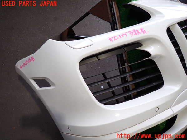 2UPJ-9231291010]ポルシェ・カイエン ターボ(9PAM4851A)フロントバンパー 中古_2