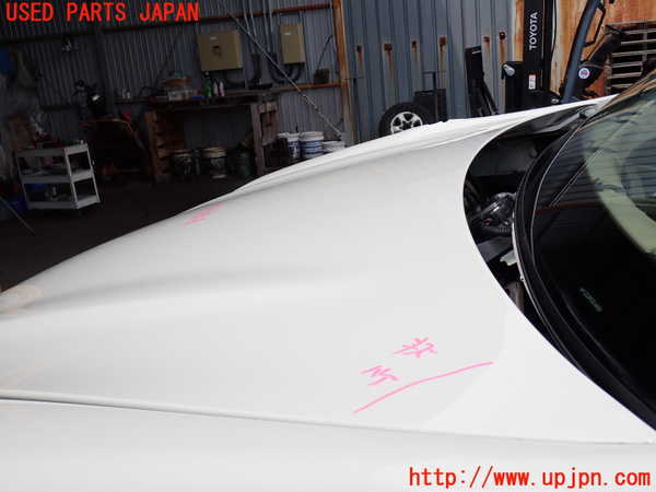 2UPJ-9231291060]ポルシェ・カイエン ターボ(9PAM4851A)ボンネットフード 中古_4