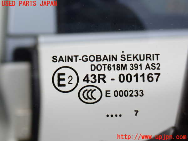 2UPJ-9231291260]ポルシェ・カイエン ターボ(9PAM4851A)左前ドア (43R-001167 M391) 中古_4