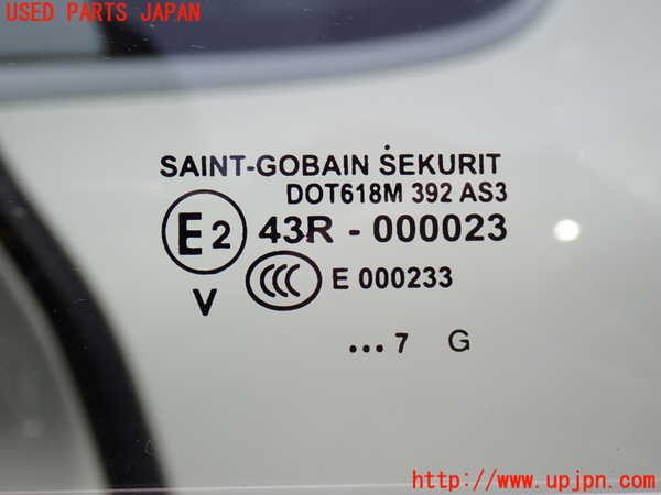 2UPJ-9231291320]ポルシェ・カイエン ターボ(9PAM4851A)左後ドア (43R-000023 M392) 中古_4