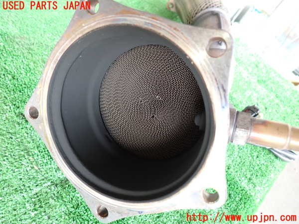 2UPJ-9231292631]ポルシェ・カイエン ターボ(9PAM4851A)フロントパイプ1 中古_2