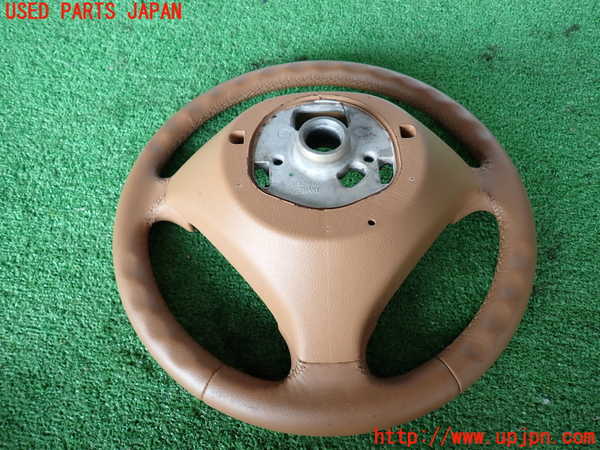 2UPJ-9231297855]ポルシェ・カイエン ターボ(9PAM4851A)ステアリングホイール 中古_4