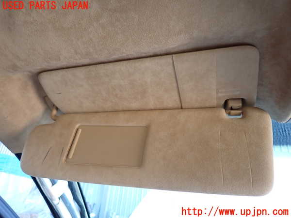 2UPJ-9231297630]ポルシェ・カイエン ターボ(9PAM4851A)室内サンバイザー左側 中古_3