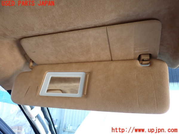 2UPJ-9231297630]ポルシェ・カイエン ターボ(9PAM4851A)室内サンバイザー左側 中古_4
