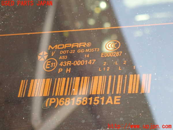 2UPJ-9231301566]ジープ・グランドチェロキー(WK36T)バックドア リアゲート ハッチ 中古(43R-000147 M35T3)_4