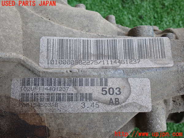 2UPJ-9231304350]ジープ・グランドチェロキー(WK36T)フロントデフ 中古_3