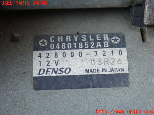2UPJ-9231306010]ジープ・グランドチェロキー(WK36T)セルモーター 中古_2