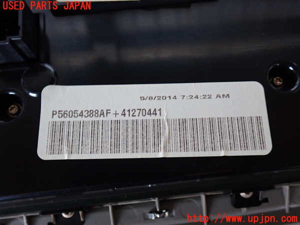 2UPJ-9231306066]ジープ・グランドチェロキー(WK36T)エアコンスイッチ1 中古_3