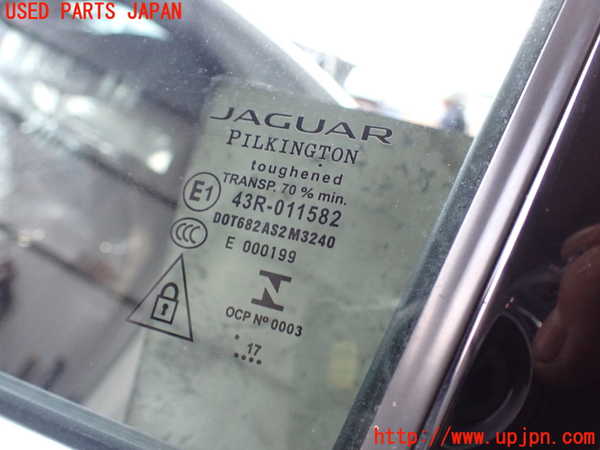 2UPJ-9231311320]ジャガー・XE(JA2XC)左後ドア (43R-011582 M3240) 中古_2