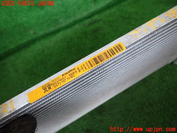 2UPJ-9231316031]ジャガー・XE(JA2XC)エアコンコンデンサー1 中古_2