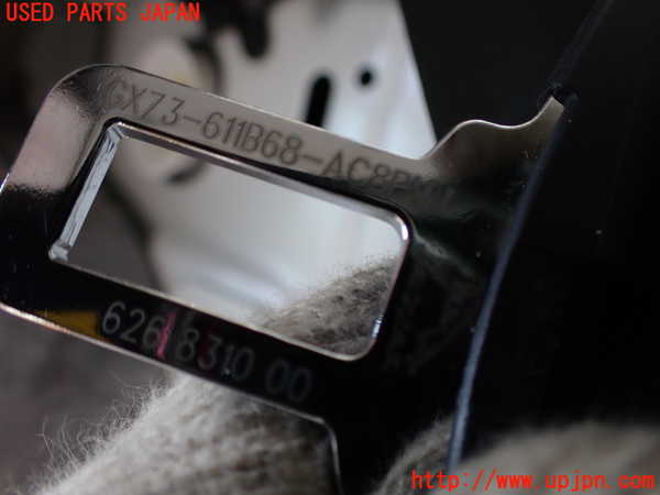 2UPJ-9231317155]ジャガー・XE(JA2XC)右2列目シートベルト 中古_2