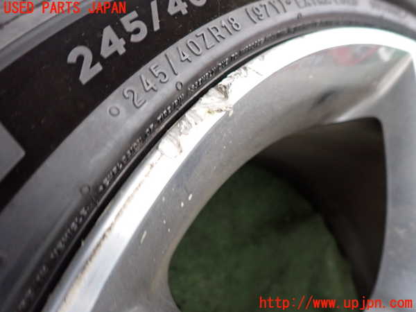 2UPJ-9231319043]ジャガー・XE(JA2XC)タイヤ　ホイール　1本③ 245/40ZR18 中古_2