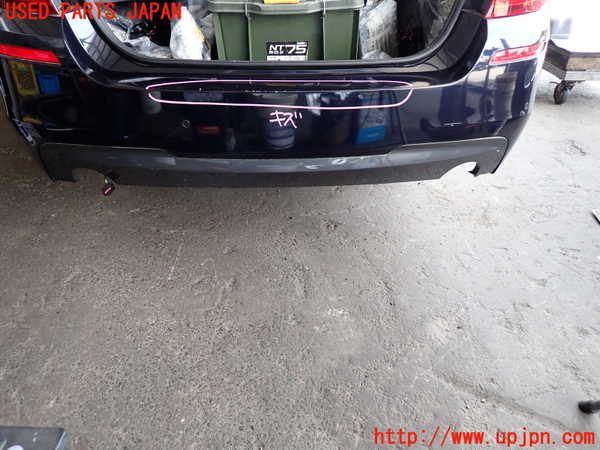 2UPJ-9231321610]BMW アクティブハイブリッド5(AH5)(FZ35)(F10)Mスポーツ リアバンパー 中古_3