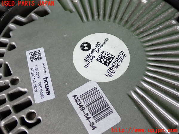 2UPJ-9231326836]BMW アクティブハイブリッド5(AH5)(FZ35)(F10)電動ファン1 中古_3