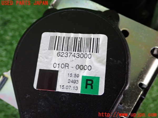 2UPJ-9231327045]BMW アクティブハイブリッド5(AH5)(FZ35)(F10)運転席シートベルト 中古_4