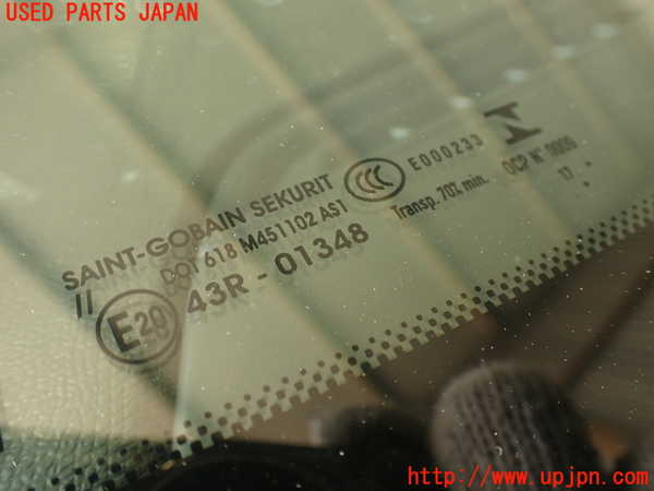 2UPJ-9231331195]DSオートモビルズ ・DS 7(DS7 クロスバック)(X745G06)フロントガラス (43R-01348) 中古_2