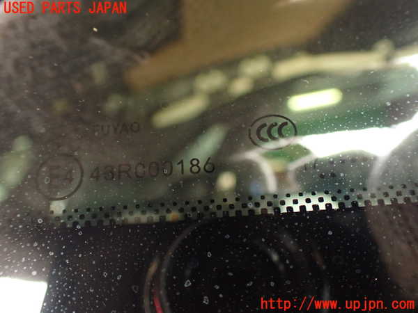 2UPJ-9231331380]DSオートモビルズ ・DS 7(DS7 クロスバック)(X745G06)右クォーターガラス (43R000186) 中古_3