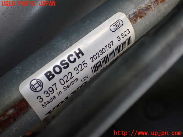 2UPJ-9231346770]ボルボ・EX40(XC40 リチャージ)(XE400RXCE)フロントワイパーモーター 中古_2