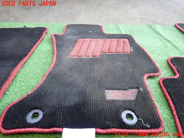 2UPJ-9231357800]WRX STI(VAB)フロアマット 中古_2