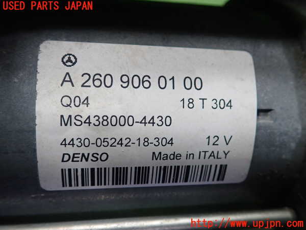 1UPJ-9231396010]ベンツ A250 4MATIC セダン(177147M V177)セルモーター 中古_2