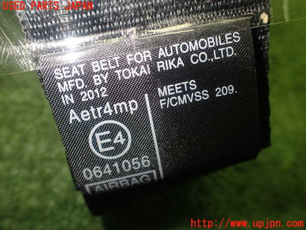 1UPJ-9231407075]レクサス・GS250(GRL11)助手席シートベルト 中古_4