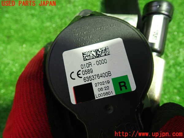 1UPJ-9231417045]ボルボ・V40(MB4154T)運転席シートベルト 中古_3