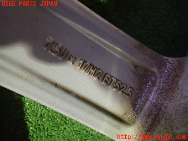 1UPJ-9231419036]ボルボ・V40(MB4154T)タイヤ　ホイール　1本① 225/45R17 中古_5