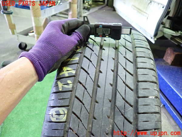 1UPJ-9231429042]ヴェルファイア(ANH20W)タイヤ　ホイール　1本② 235/50R18 中古_5