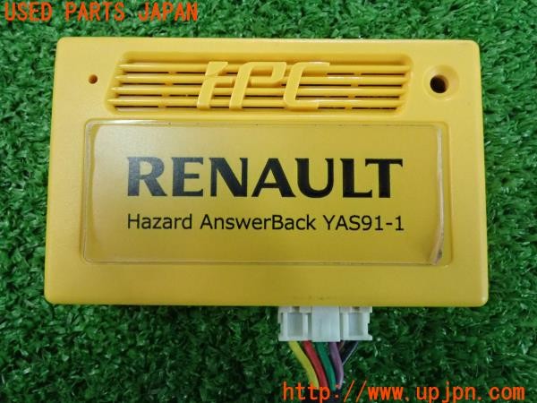 3UPJ=9231430579]ルノー カングー(KWK4M)純正オプション YAS91-1 ハザードアンサーバック 中古_5
