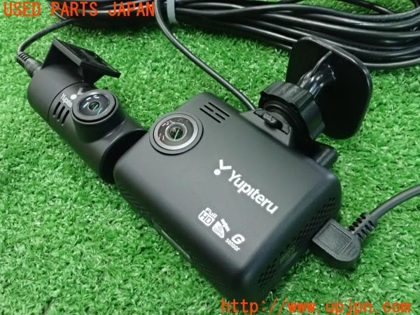 3UPJ=9231430582]ルノー カングー(KWK4M)Yupiteru ユピテル Y-300 前後2カメラ ドライブレコーダー ドラレコ 中古_3