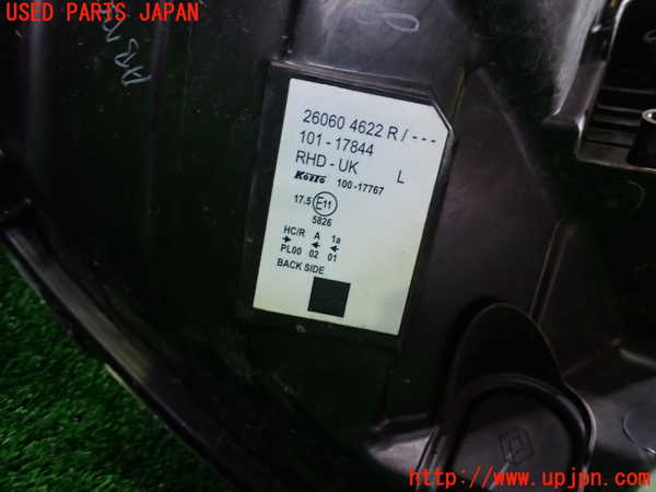 1UPJ-9231431132]ルノー・カングー(KWK4M)左ヘッドライト ハロゲン 中古_4