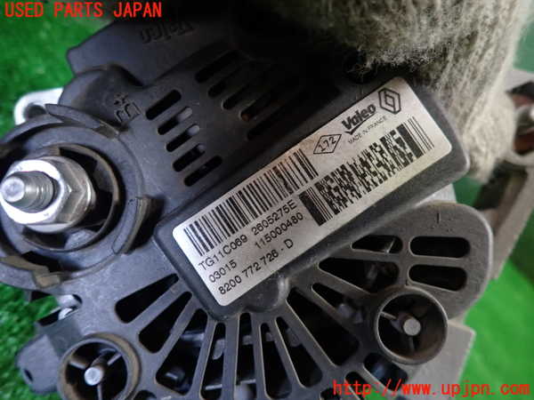 1UPJ-9231436015]ルノー・カングー(KWK4M)オルタネーター(ダイナモ) 中古_4