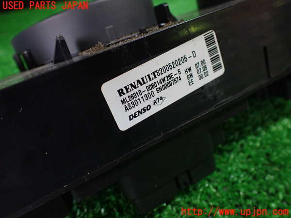 1UPJ-9231436066]ルノー・カングー(KWK4M)エアコンスイッチ1 中古_3