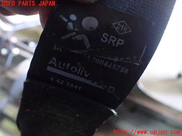 1UPJ-9231437045]ルノー・カングー(KWK4M)運転席シートベルト 中古_2