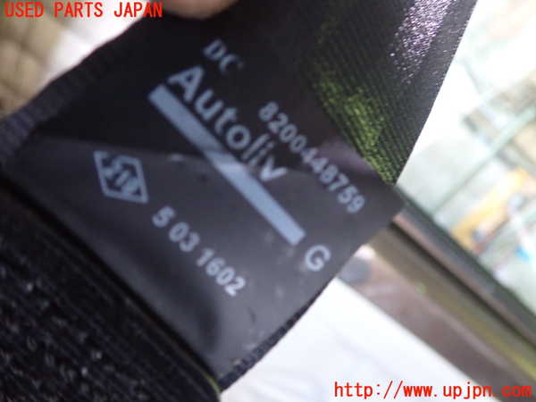 1UPJ-9231437075]ルノー・カングー(KWK4M)助手席シートベルト 中古_2