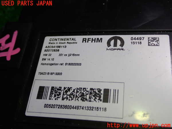 1UPJ-9231446146]フィアット・500X(33414)コンピューター1 (A2C94156113) 中古_2